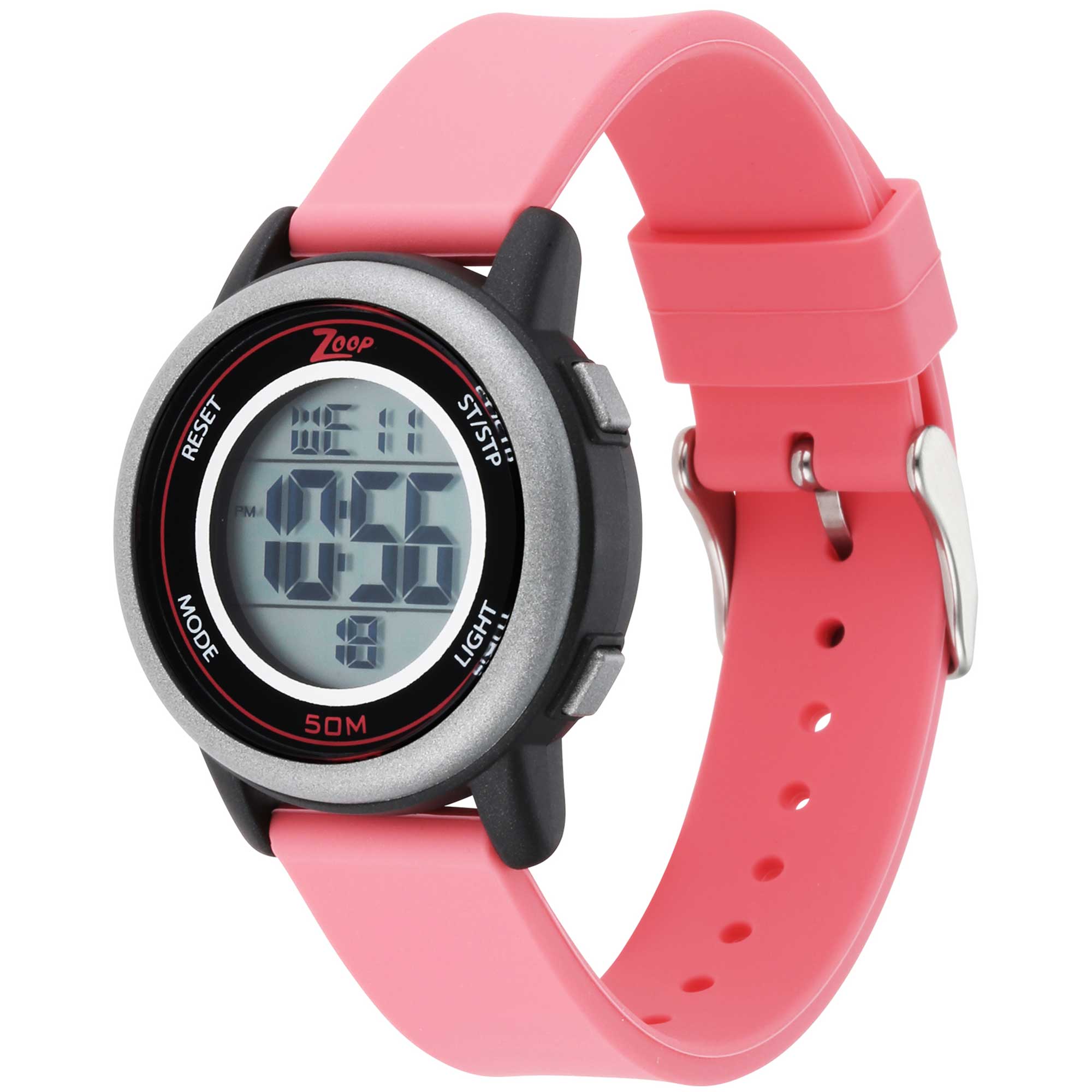 Zoop By Titan Digital Dial Silicone Strap Watch For Kids