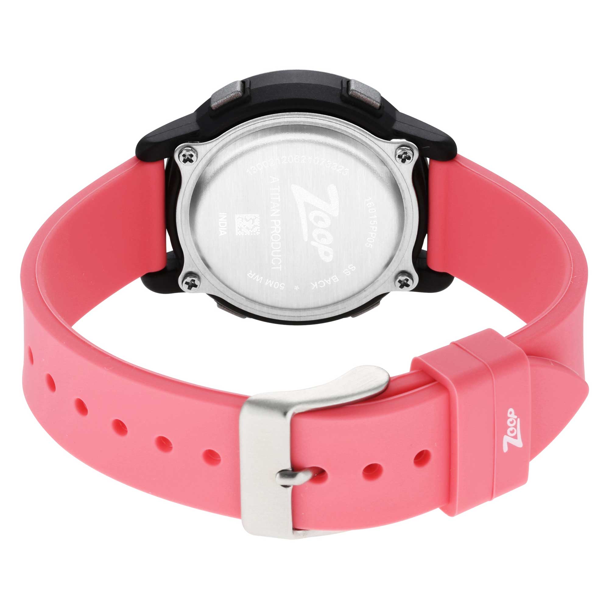 Zoop By Titan Digital Dial Silicone Strap Watch For Kids