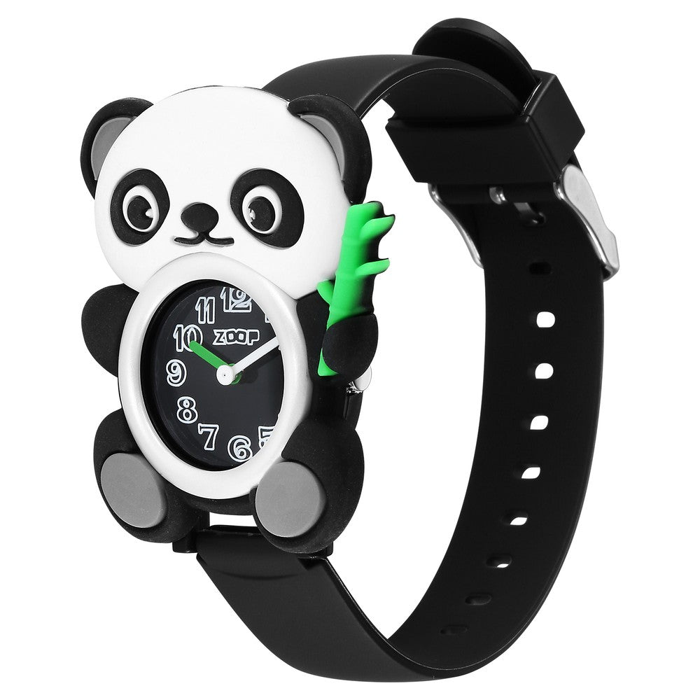 Zoop By Titan Friends from Nature Quartz Analog Black Dial Polyurethane Strap Watch for Kids