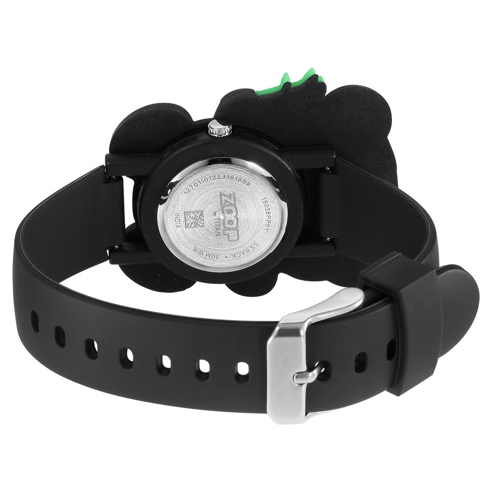 Zoop By Titan Friends from Nature Quartz Analog Black Dial Polyurethane Strap Watch for Kids