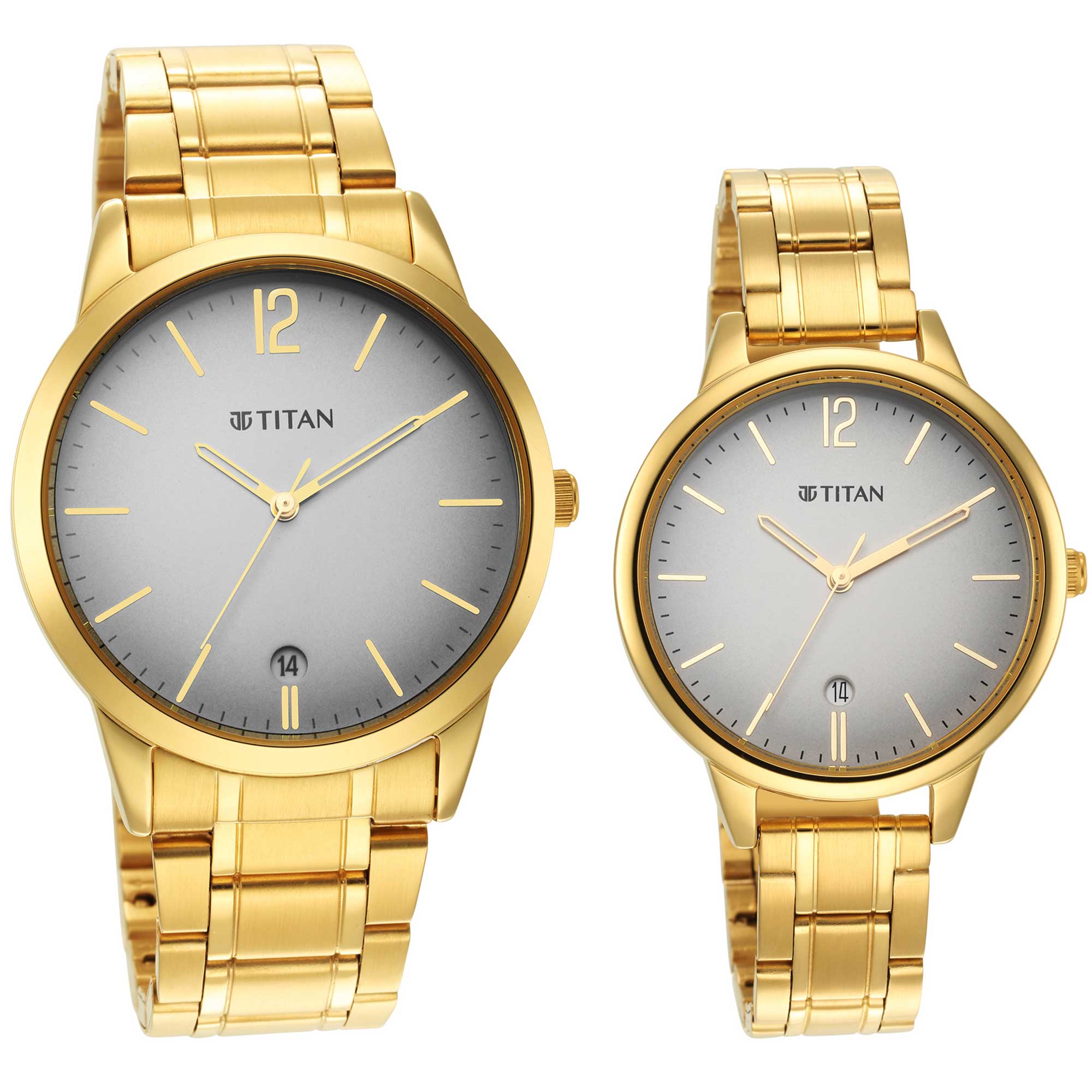 Titan couple watch sale