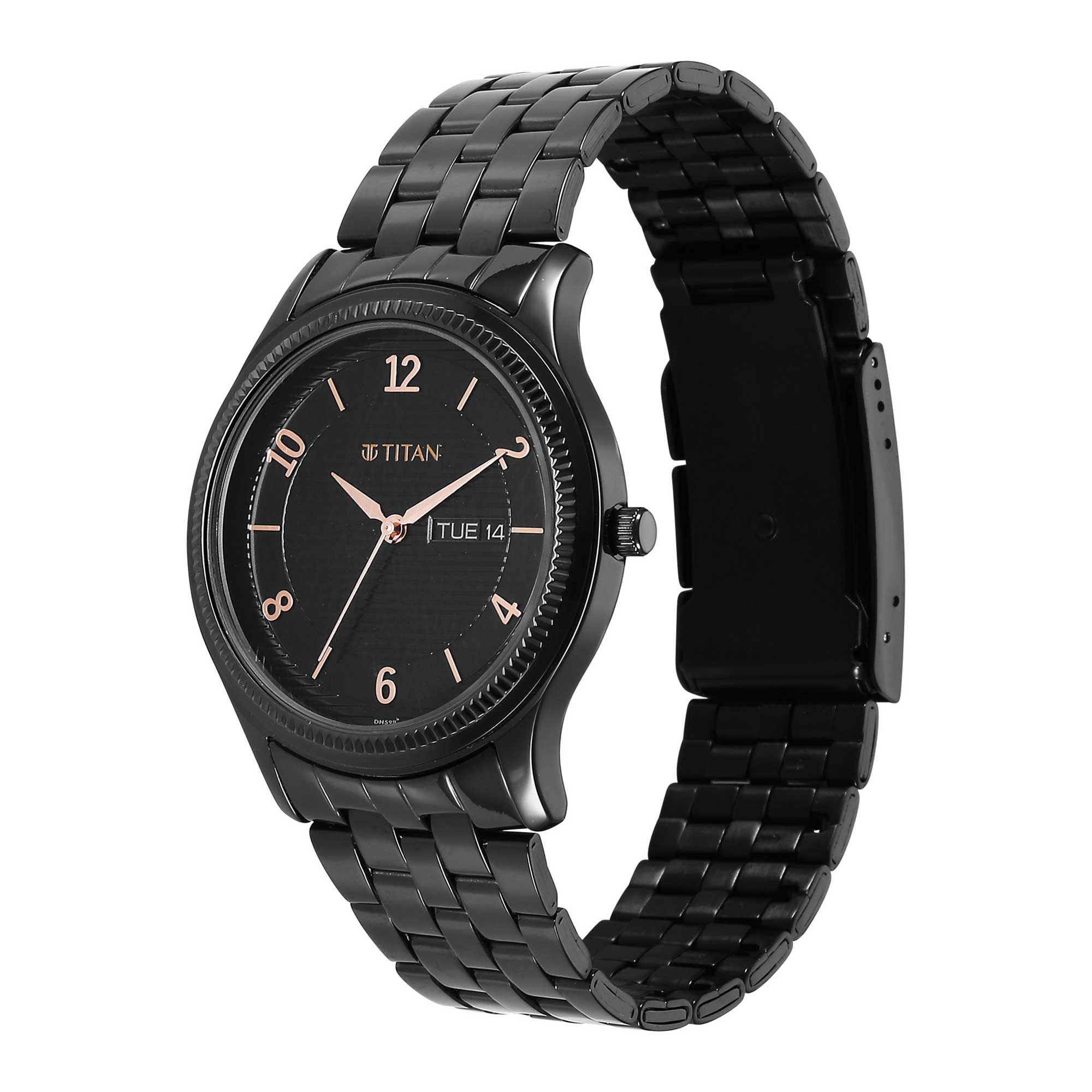 Titan Karishma Black Dial Watch for Men