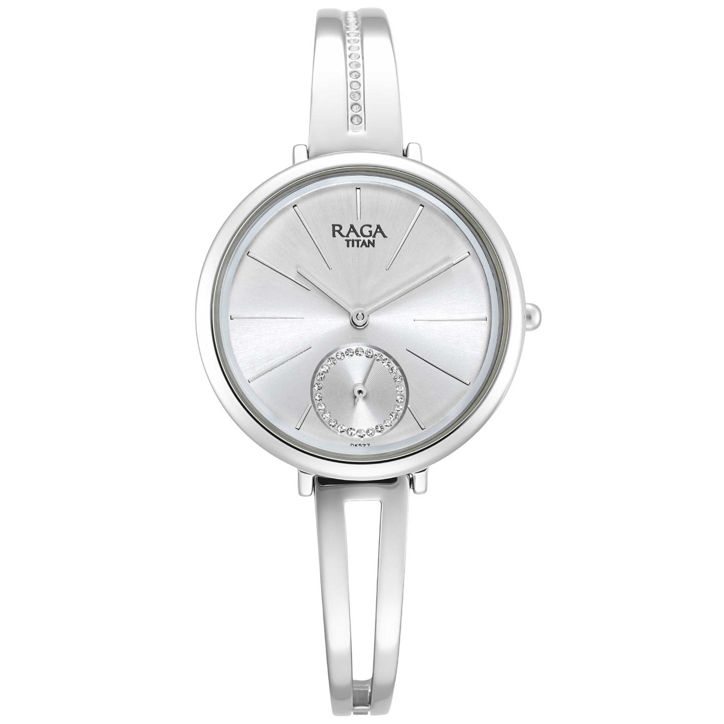 Titan Raga Viva Silver Dial Women Watch With Metal Strap