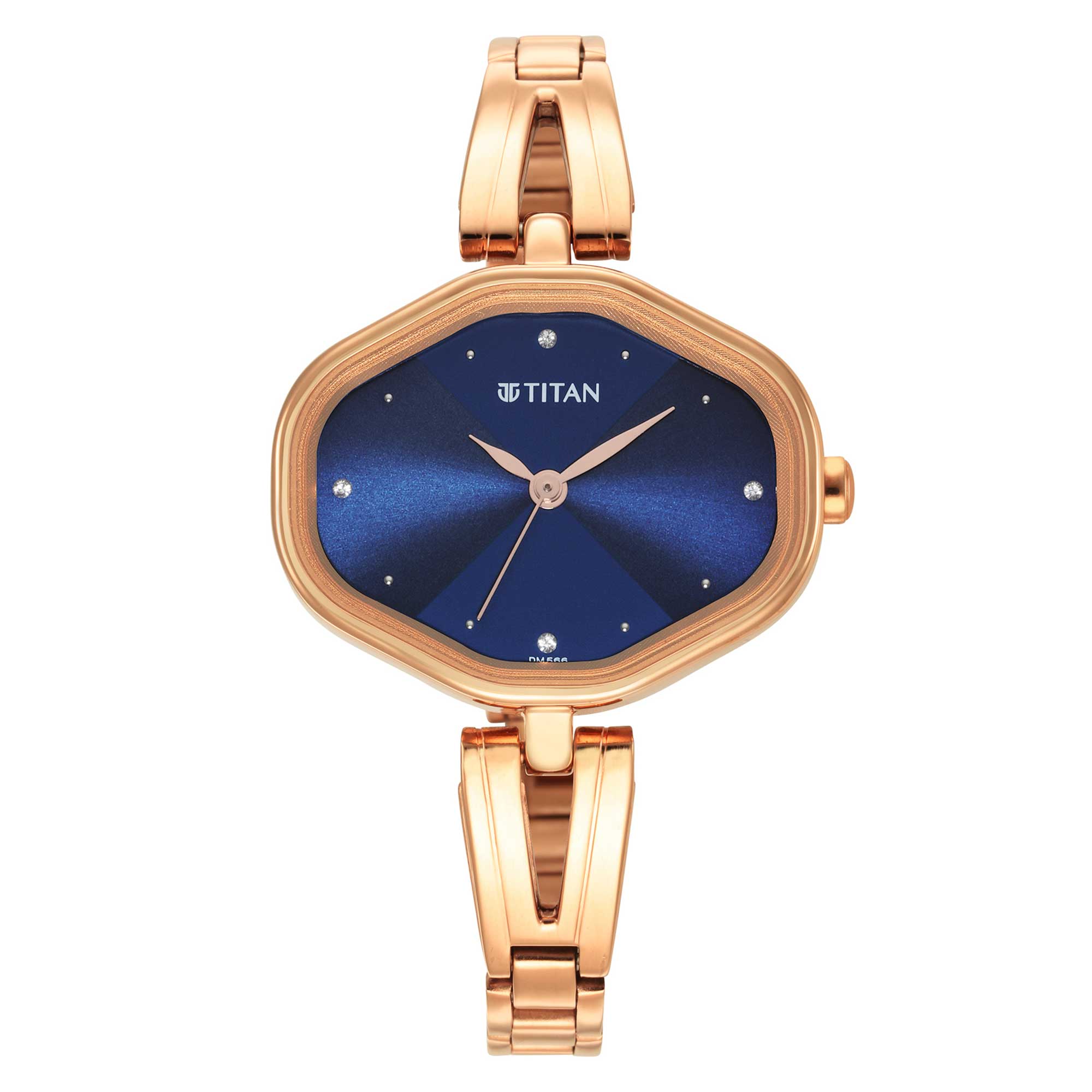 Women Karishma Blue Dial Metal Strap Watch