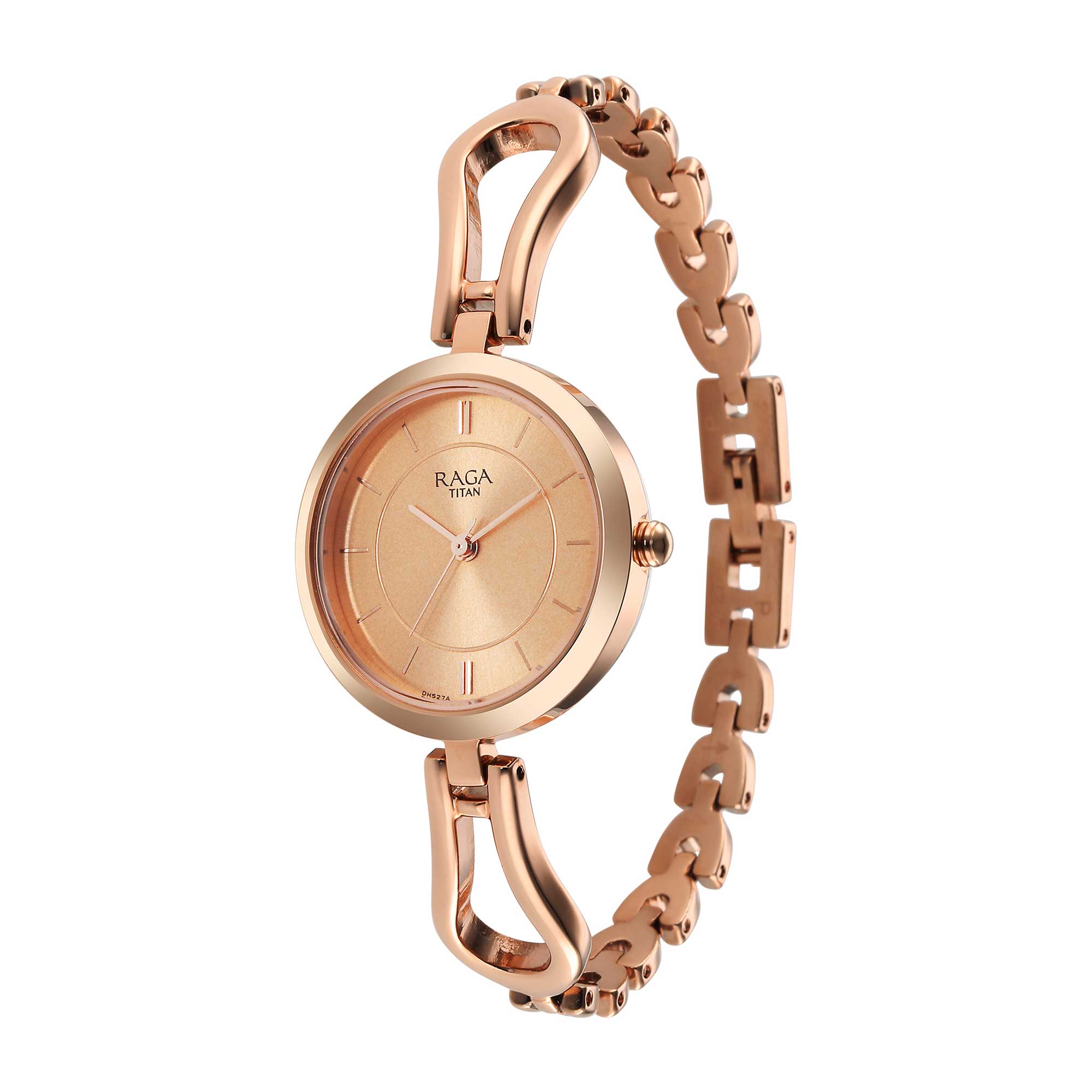 Titan Raga Rose Gold Dial Watch for Women