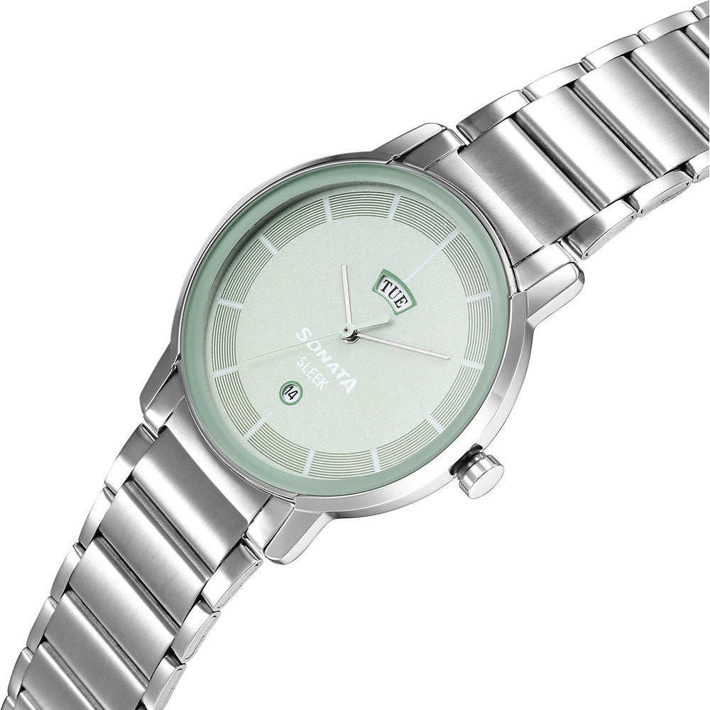 Sonata sleek green dial store