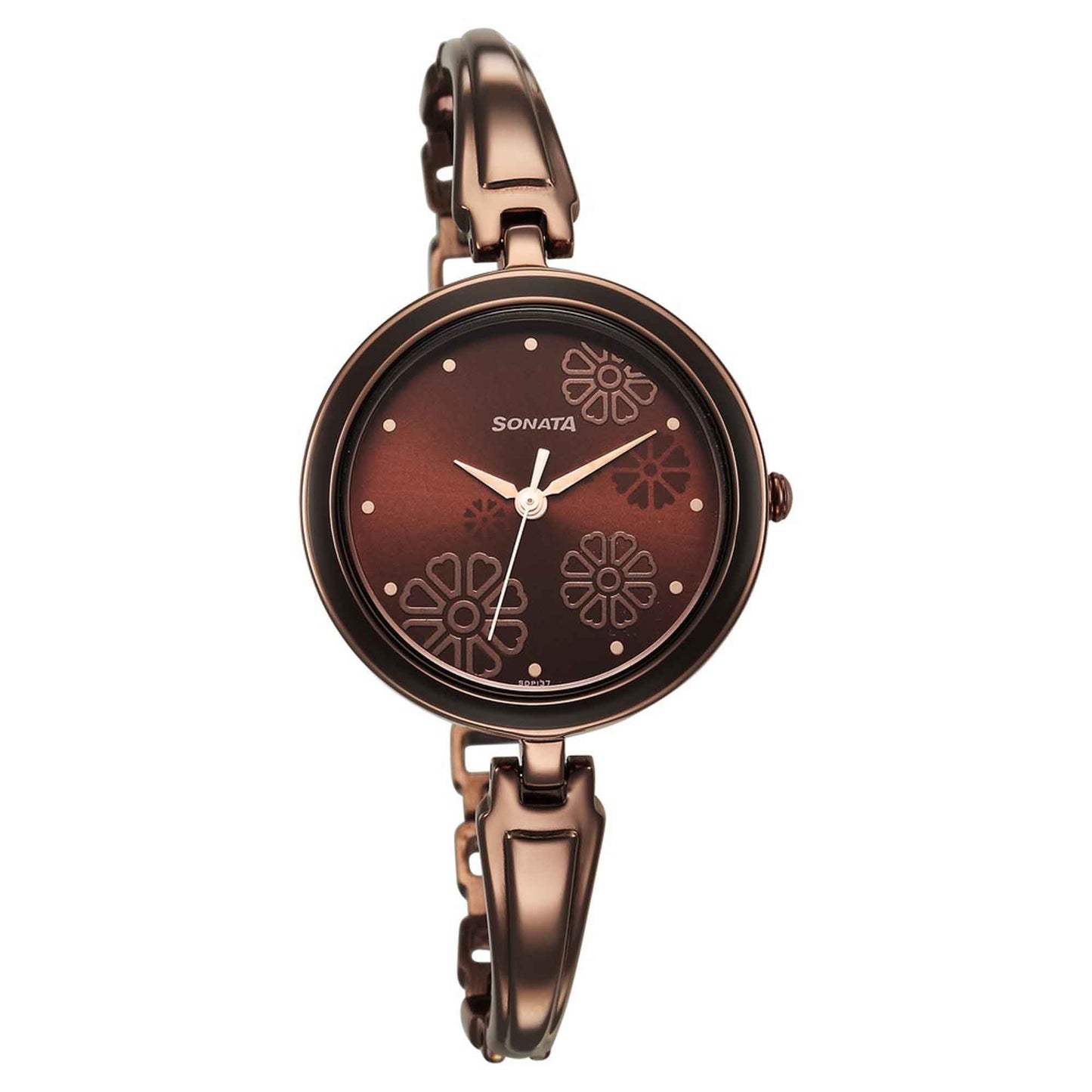 Sonata Utsav Brown Dial Watch for Women