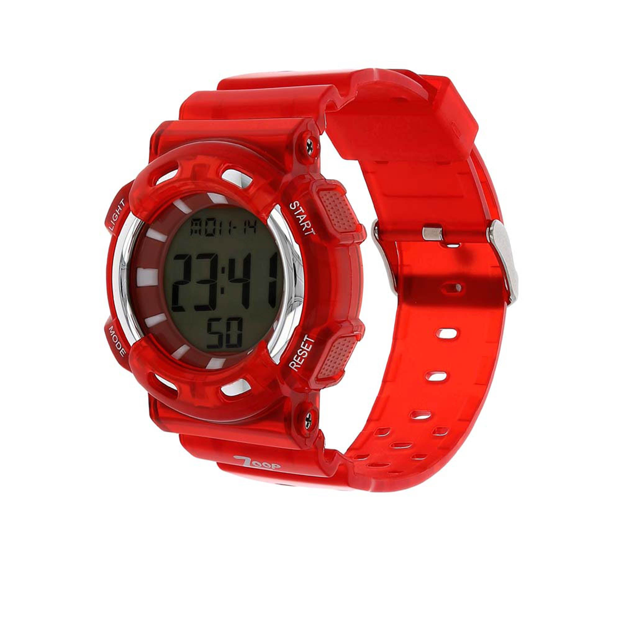 Zoop By Titan DigitalDigital Dial PU Strap Watch for Kids