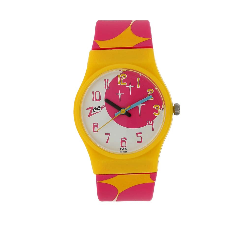 Zoop By Titan Quartz Analog Multicoloured Dial PU Strap Watch for Kids