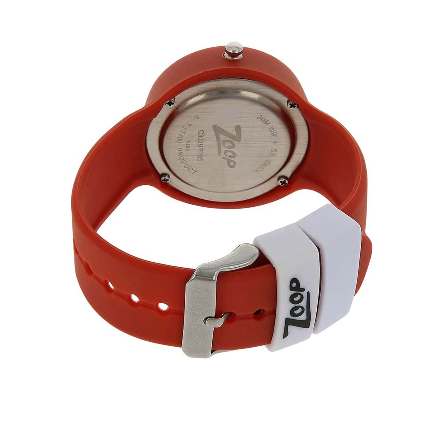 Zoop By Titan Quartz Analog Brown Dial PU Strap Watch for Kids