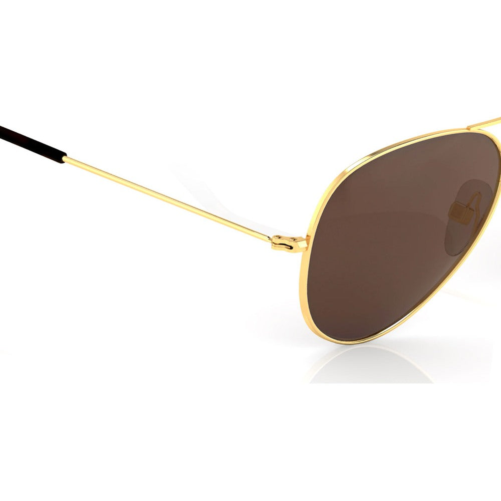 Yellow Aviator Men Sunglasses