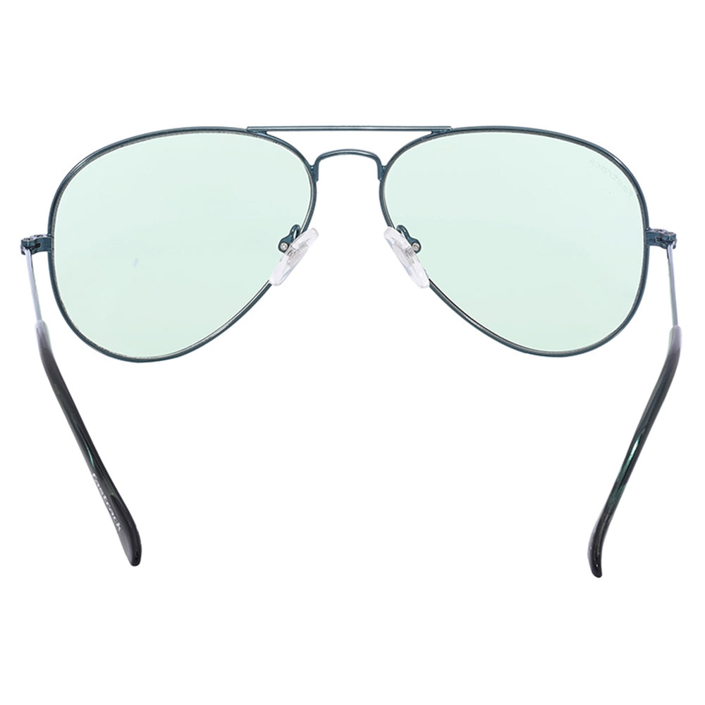 Green Aviator Men Sunglasses