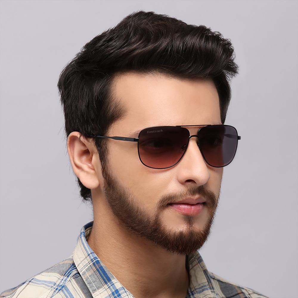 Black Square Men Sunglasses