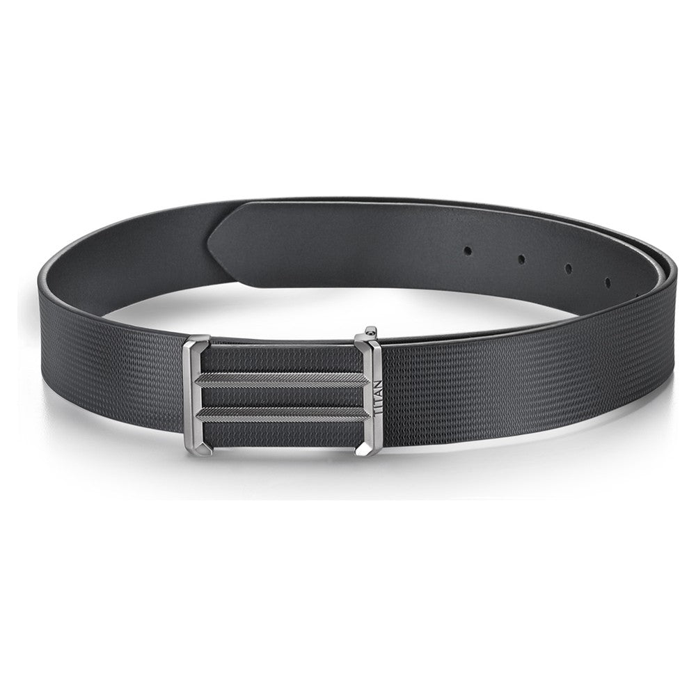 Black Genuine Leather Belt