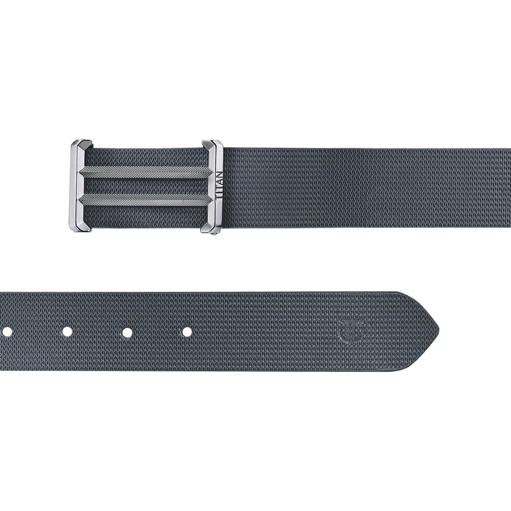 Black Genuine Leather Belt