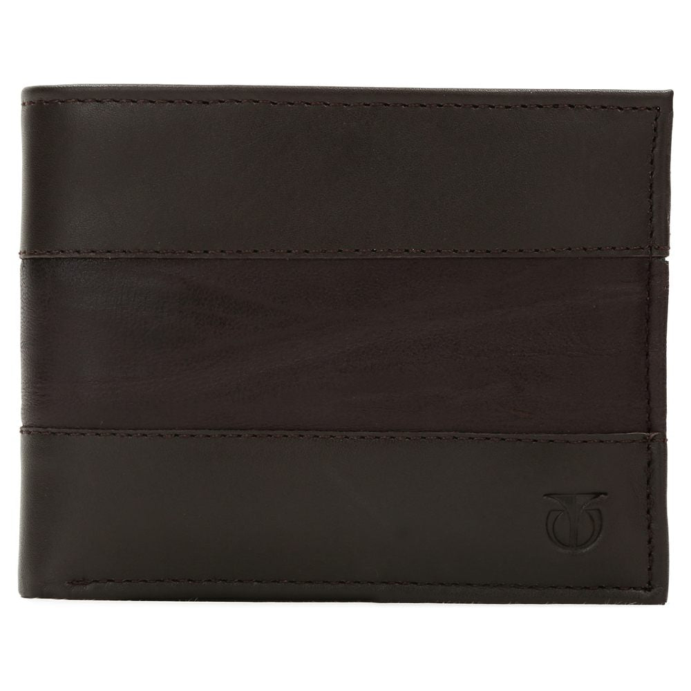 Brown Leather Bifold Wallet