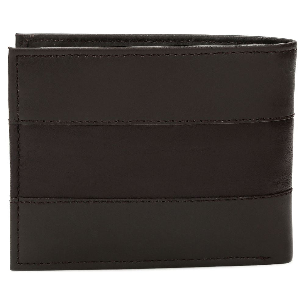 Brown Leather Bifold Wallet