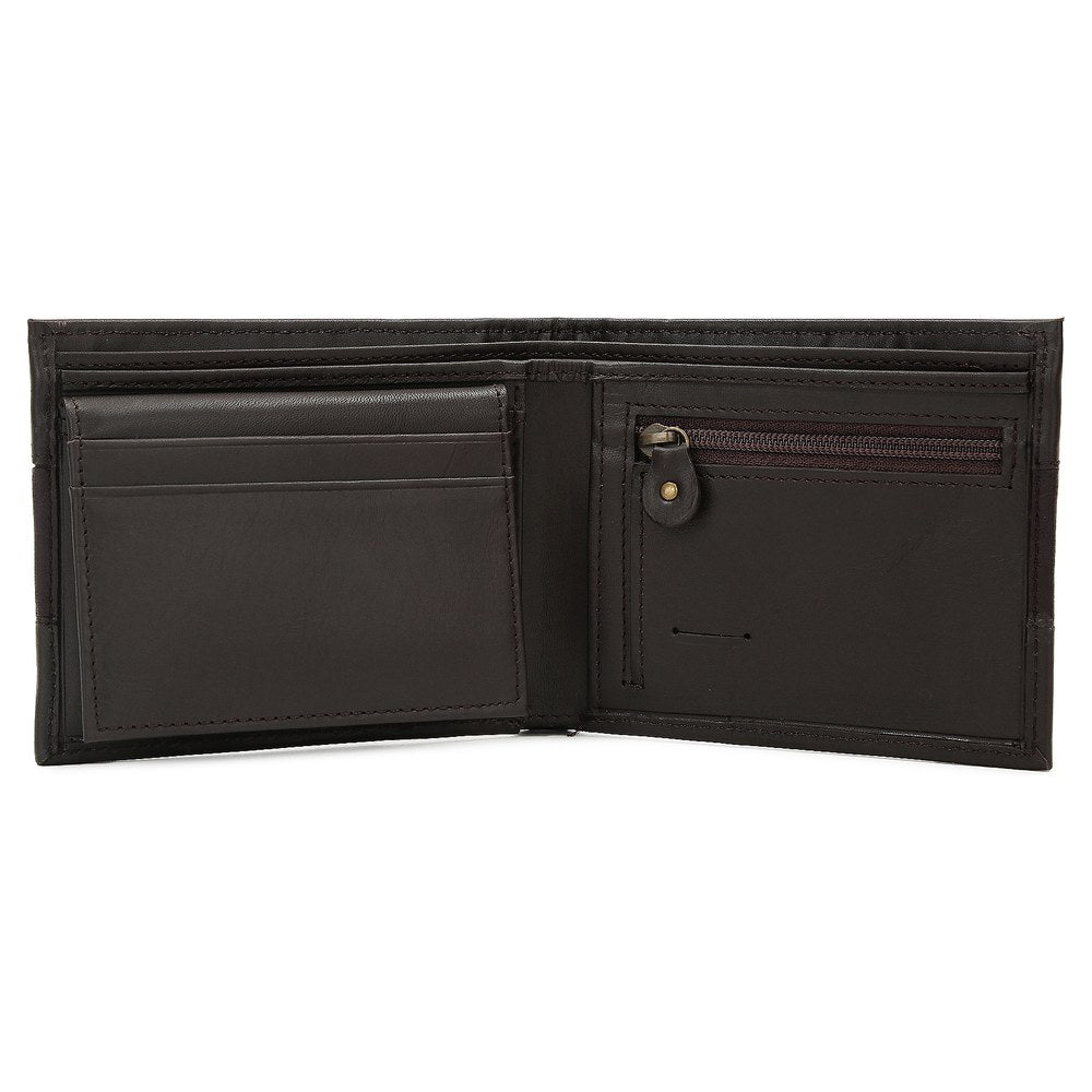 Brown Leather Bifold Wallet