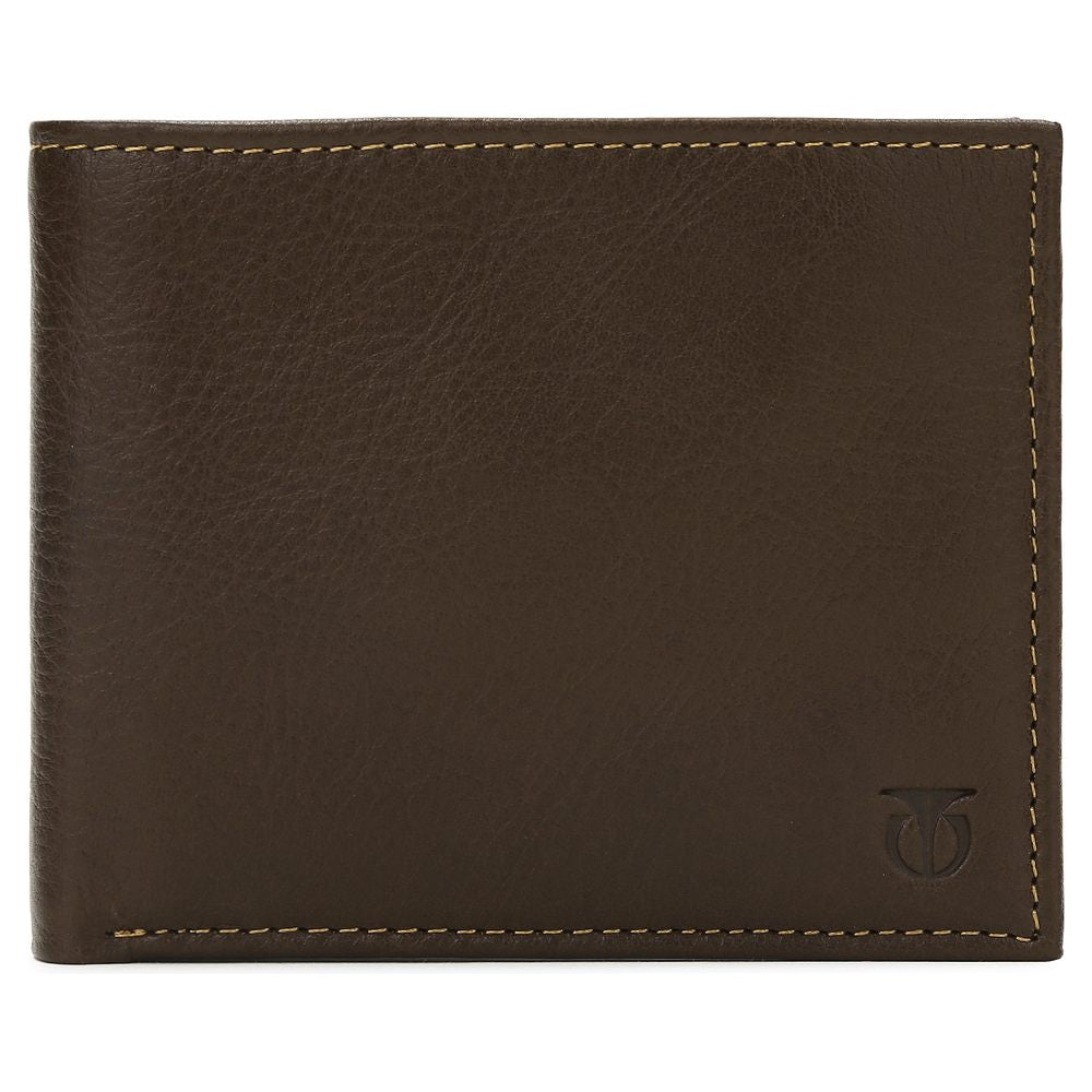 Brown Leather Bifold Wallet