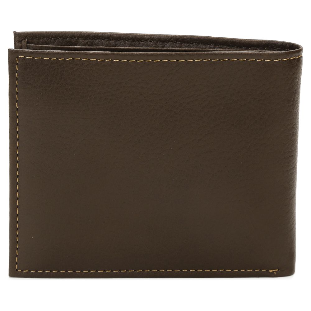 Brown Leather Bifold Wallet