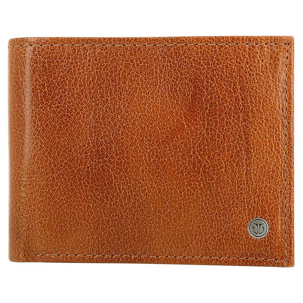 Tan Leather Bifold Wallet