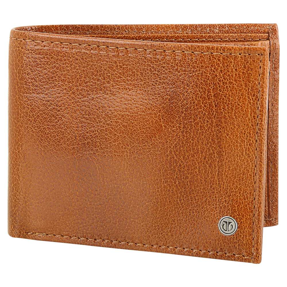 Tan Leather Bifold Wallet