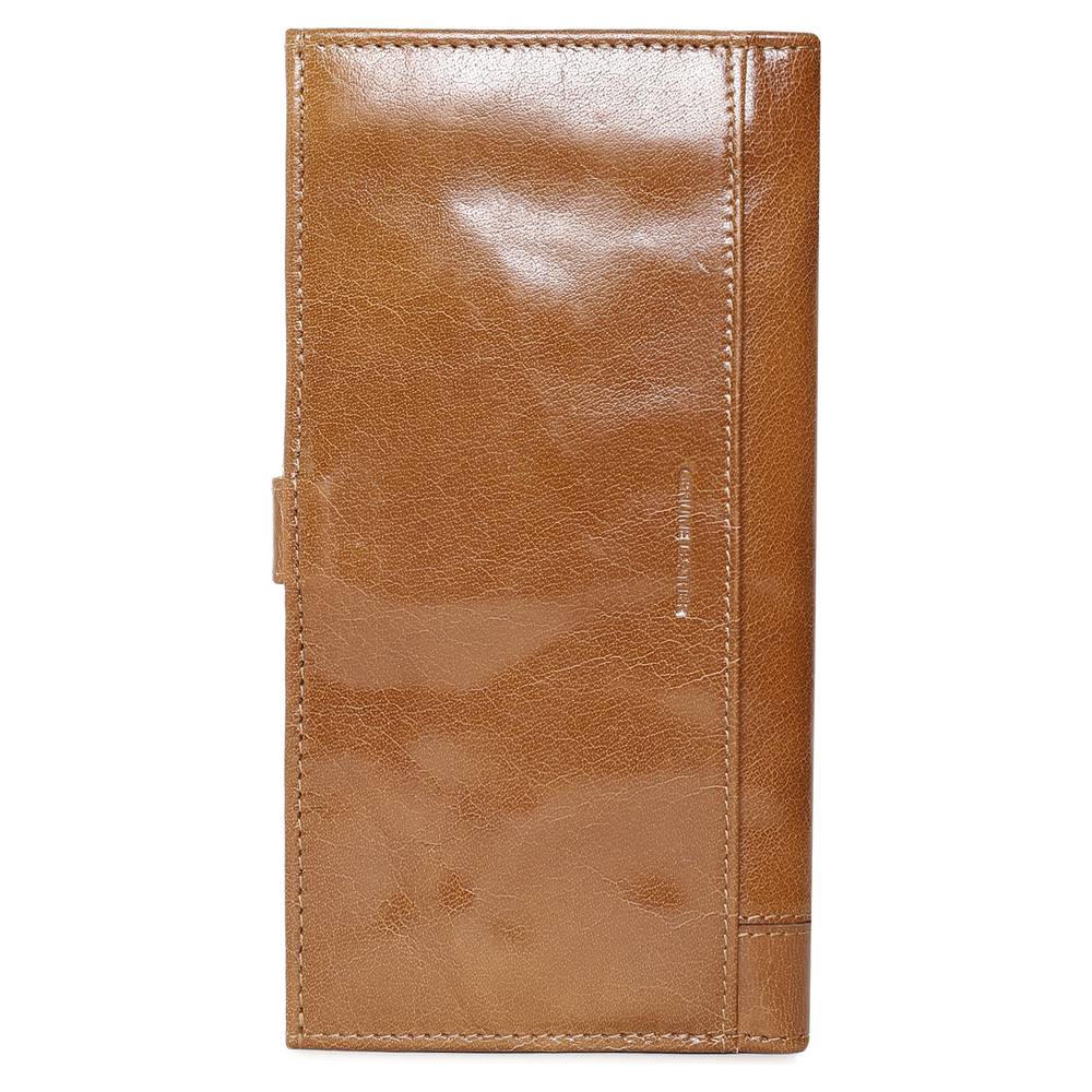 Tan Leather Bifold Wallet