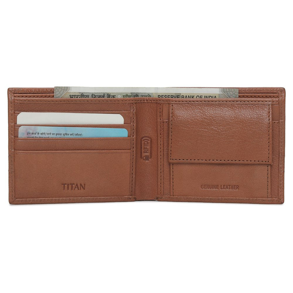 Tan Bifold Leather Wallets