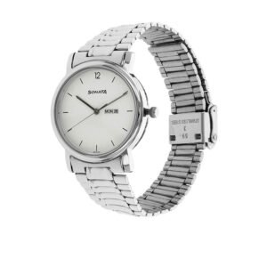 White Dial Silver Stainless Steel Strap Watch 1013SM06