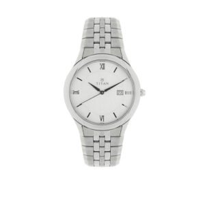 Silver Dial Silver Stainless Steel Strap Watch 1494SM01