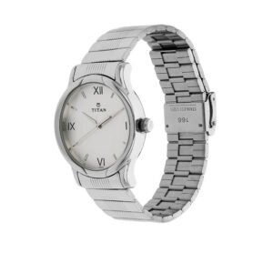 Titan Karishma Silver-White Dial Analog Watch for Men 1580SM01