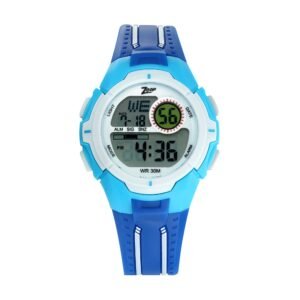 Digital Blue Strap Watch 16008PP05