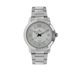Workwear Watch with Silver Dial & Stainless Steel Strap 1730SM01