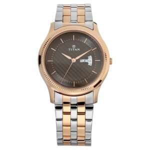 Brown Dial Stainless Steel Strap Watch 1824KM01