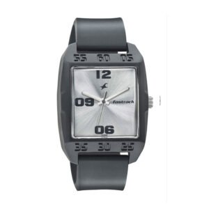 Fastrack Silver Dial Analog Watch for Men 3115PP01