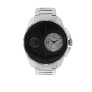 Fastrack Silver Dial Analog Watch for Men 3133SM01