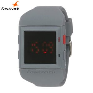 Fastrack Black Dial Digital Watch for Men 38012PP02