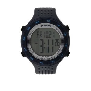 SF Pedometer Grey Dial Digital Watch for Men 77040PP01