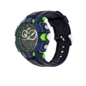 Ocean Series Watch with Black Plastic Strap 77045PP04