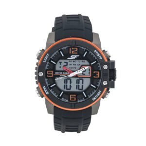 Sonata Pulse from SF – Black Ana-Digi Watch 77099PP02