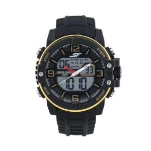Sonata Pulse from SF – Black Ana-Digi Watch 77099PP04