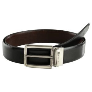 Titan Black & Brown Reversible Genuine Leather Belt for Men TB163LM4R2X