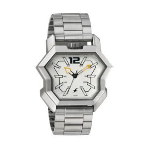 Fastrack White Dial Analog Watch for Guys 3125SM01