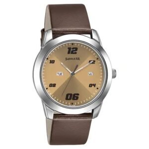 Sonata  Analog with Day and Date Watch for Men 7924SL13