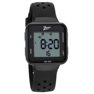 Zoop Digital Dial Silicone Strap Watch For Kids16022PP03