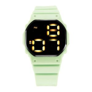 Zoop Digital Watch with Green Plastic Strap Watch for Kids 16024PP04