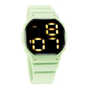 Zoop Digital Watch with Green Plastic Strap Watch for Kids 16024PP04