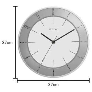 Classic White Dial Color Silent Sweep Technology – 27 cm x 27 cm (Small) W0010PA02