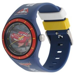 Multicoloured Dial Blue Plastic Strap Watch C4048PP14