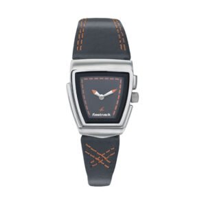 Fastrack Black Dial Analog Watch for women 6021SL03